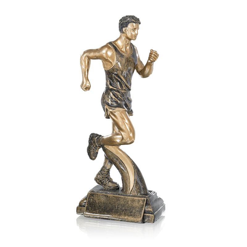 MALE RUNNING TROPHY 25CM - Image 1