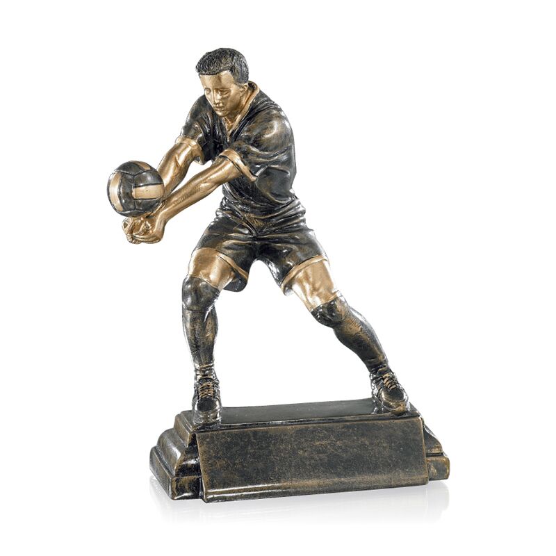 VOLLEYBALL FIGURE TROPHY 21CM - Image 1