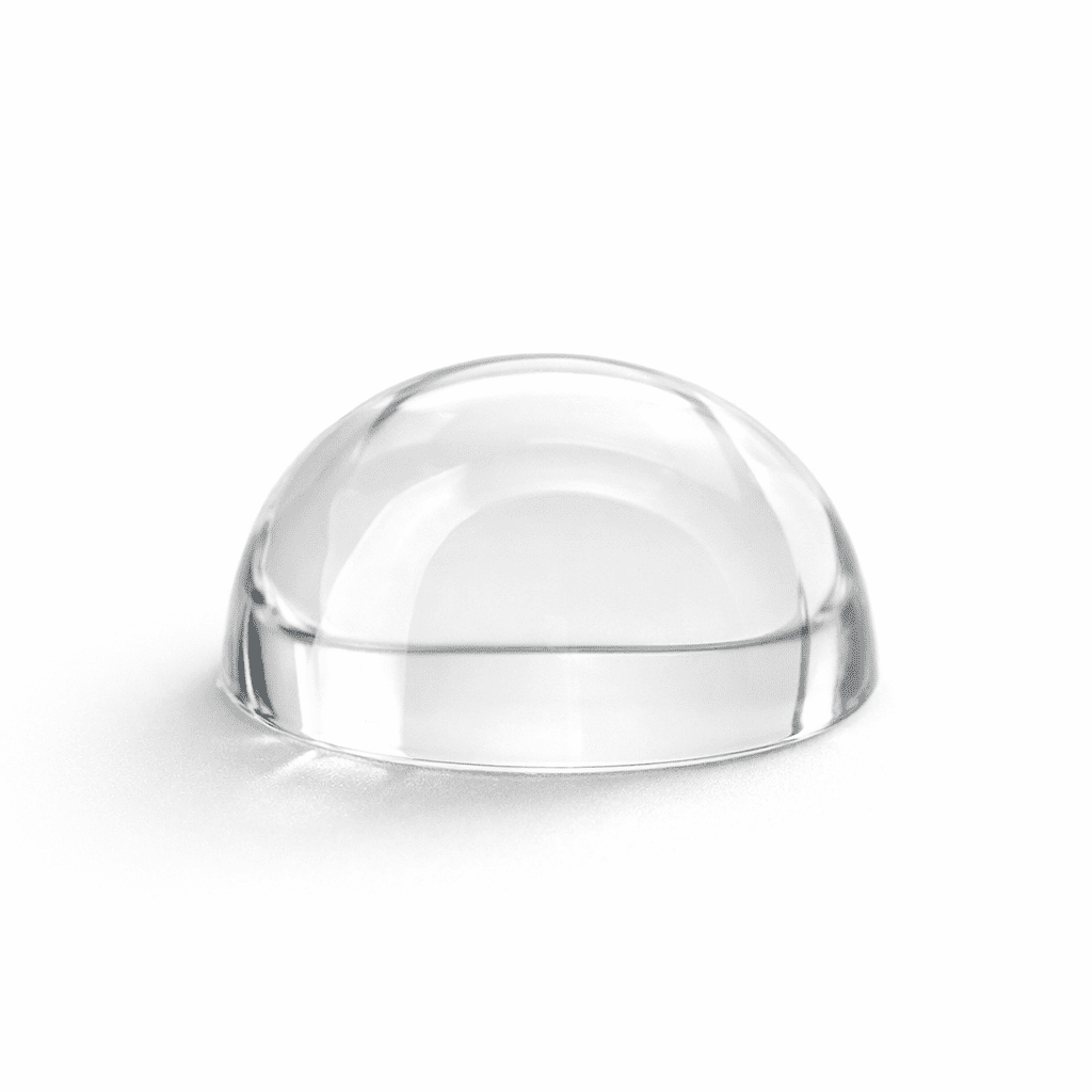 10CM CRYSTAL GLASS PAPERWEIGHT – ELEGANT DESKTOP ACCESSORY - Image 1