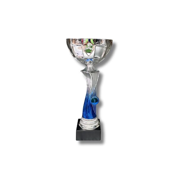 23-1204 STAR LINE SILVER & GOLD TROPHY 33CM - Image 1