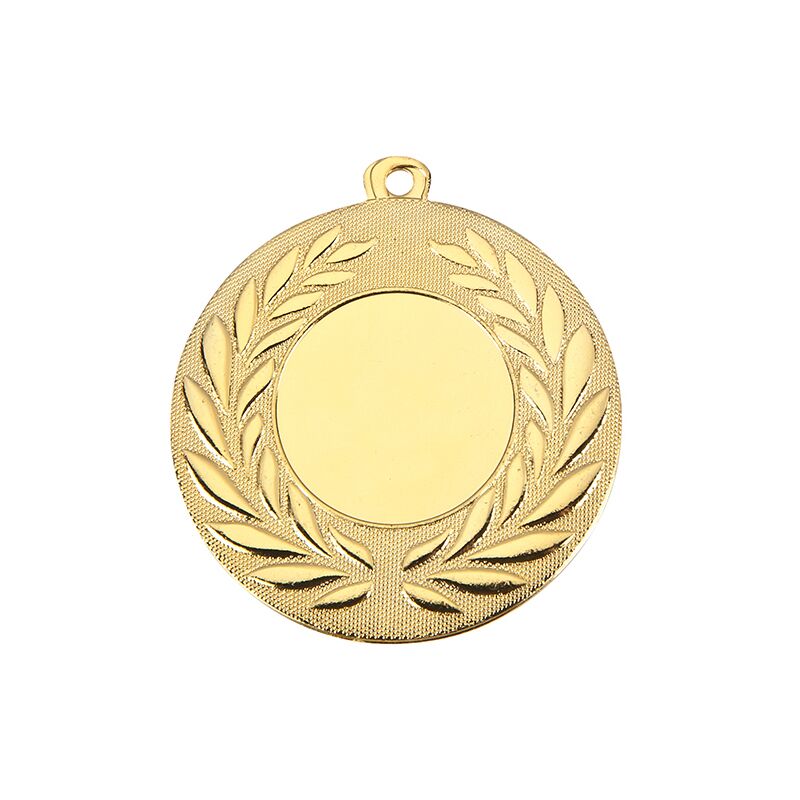 PERSONALIZED GOLD MEDAL 50MM WITH CUSTOM PRINTED LABEL – AWARD MEDAL FOR SPORTS - Image 1
