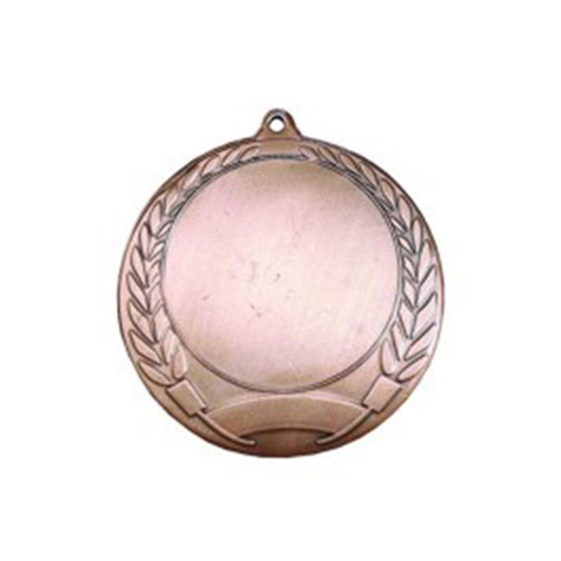 EPA003B CUSTOM BRONZE MEDAL 70MM WITH PRINTED LABEL – PERSONALIZED AWARD MEDAL - Image 1