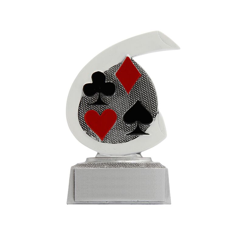 CARDS FIGURE TROPHY 10CM - Image 1