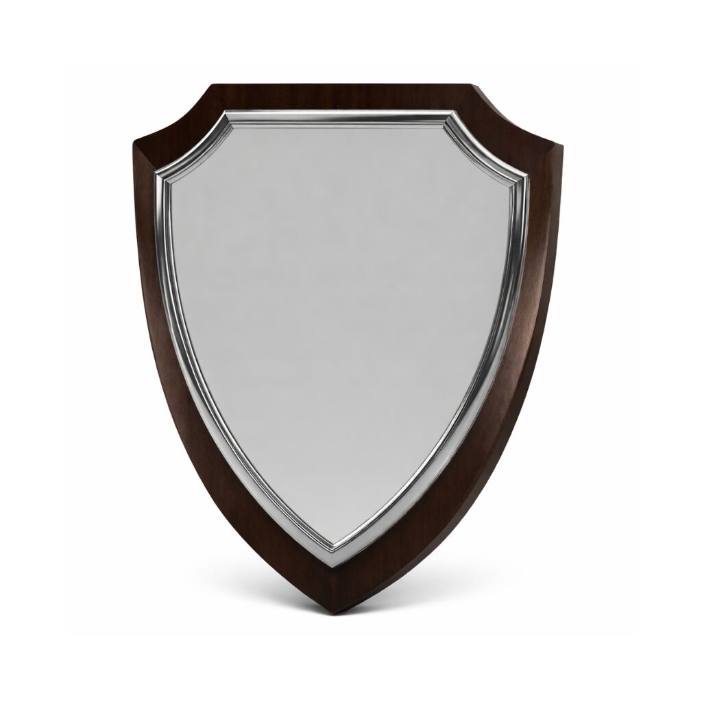 HTSC3.21K DELUXE WOODEN SHIELD – FULL COLOR PERSONALIZED AWARD (25CM X 20CM) - Image 1
