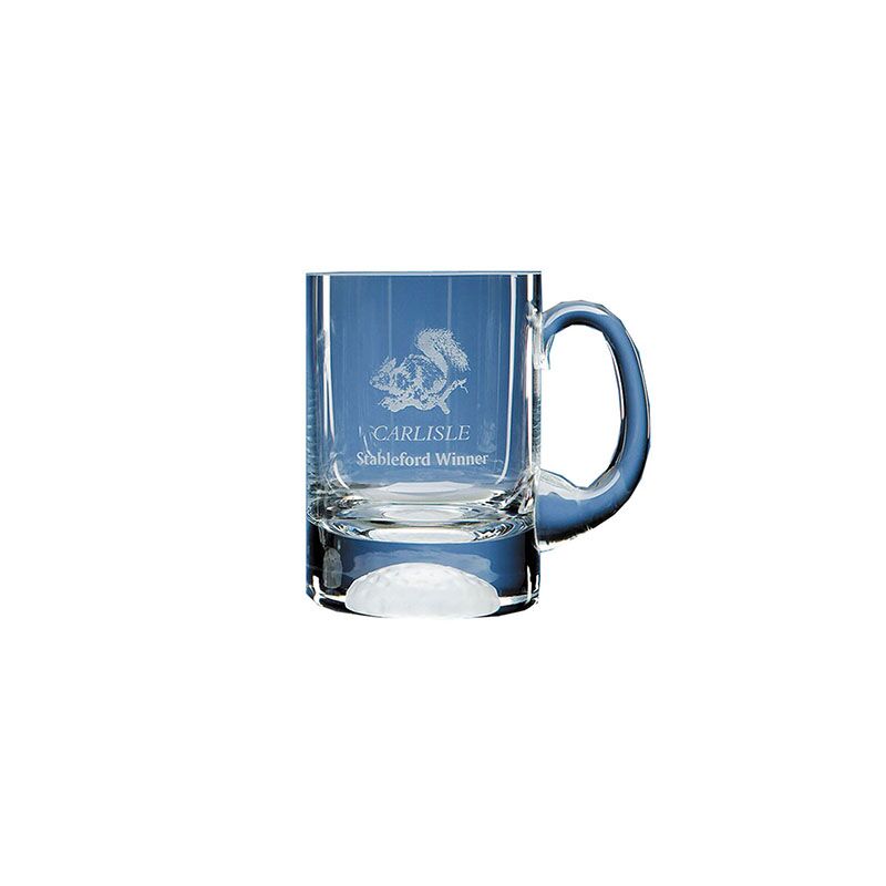 L176.jpg HANDMADE GOLF BALL BASE TANKARD – 1 PINT | PERSONALISED PEWTER GOLF GIFT - Image 1