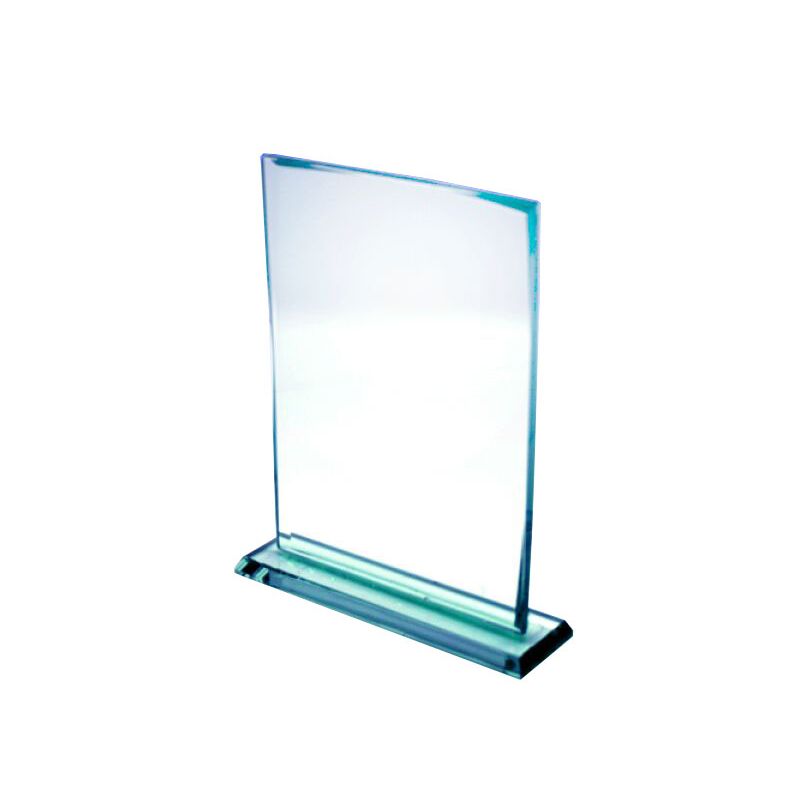 PREMIUM 14CM RECTANGULAR CRYSTAL AWARD TROPHY WITH GIFT BOX - Image 1