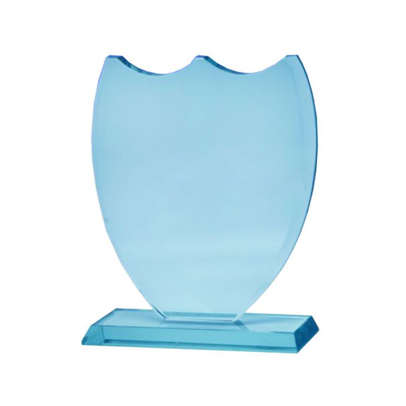 ZG12313B PREMIUM CLEAR GLASS AWARD 19.5CM WITH GIFT BOX – CUSTOM ENGRAVED TROPHY - Image 1