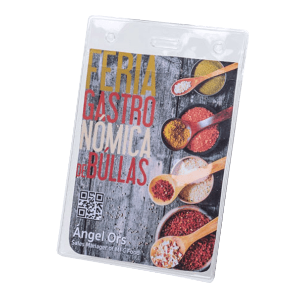 4826-1.png ID BADGE IN PVC IN VERTICAL DESIGN - Image 1