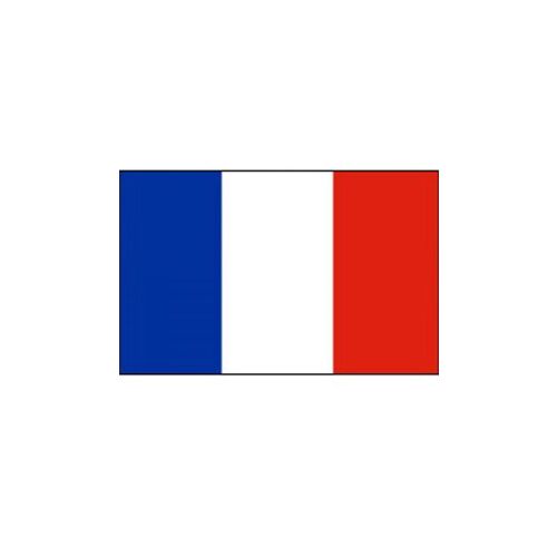 FRANCE FLAG 150X100CM – HERO OUTDOOR WITH ROPES - Image 1