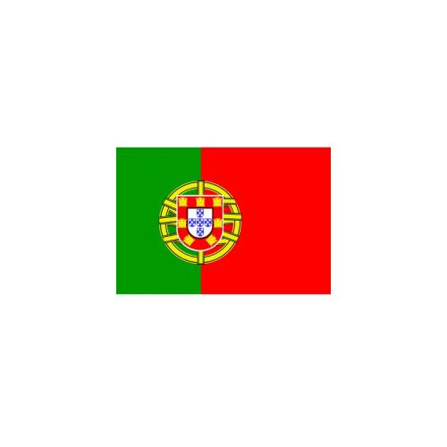 BUDGET PORTUGAL FLAG 150X90CM – LIGHTWEIGHT POLYESTER WITH METAL EYELETS - Image 1