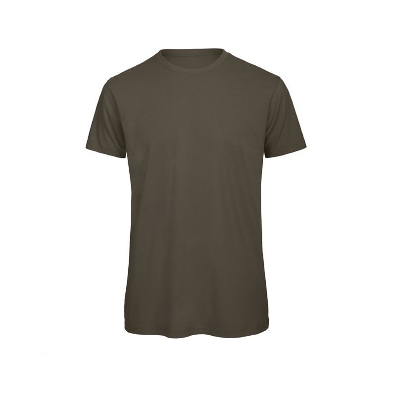 KMC170.KHAKI K PRIME KHAKI T-SHIRT | UNISEX | 100% COTTON | 165GSM | SOFT, DURABLE - Image 1