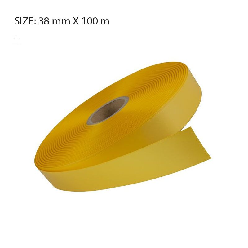 CUSTOM PRINTED DAFFODIL SATIN RIBBON – 38MM X 100M | ELAN SINGLE FACE SATIN - Image 1