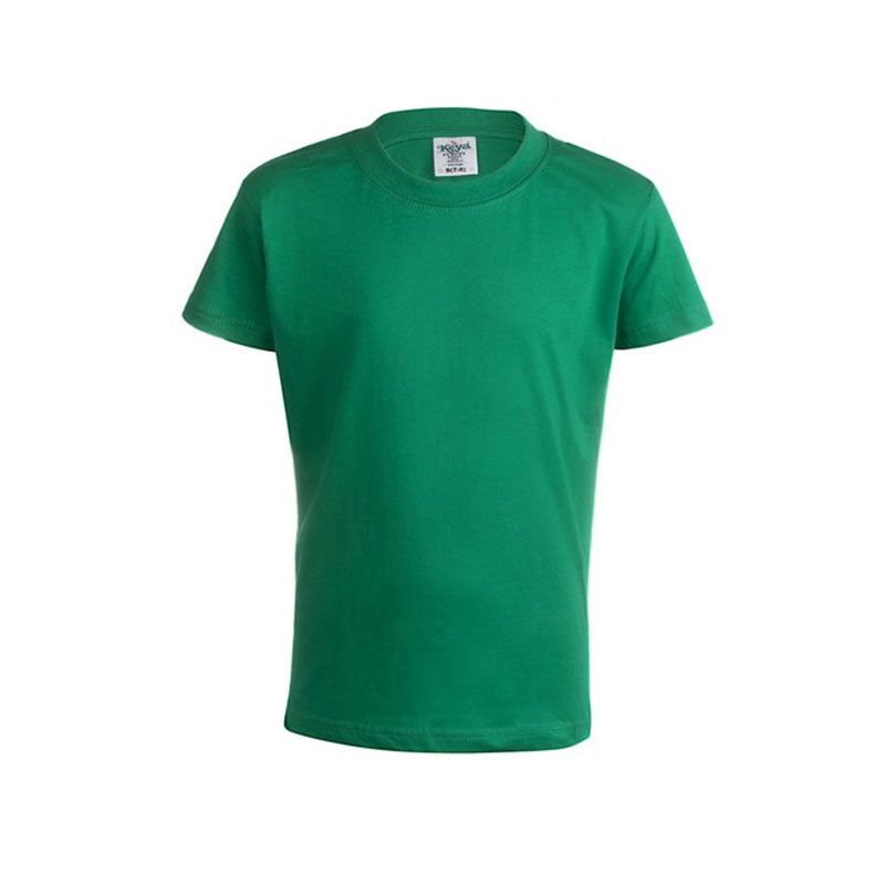 YC150.DARKKELLYGREEN DARK KELLY GREEN KIDS T-SHIRT BY KEYA - Image 1