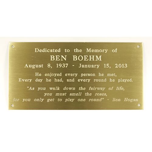 ENGRAVED GLOSSY BRASS PLATE – 1.2MM THICK | CUSTOM SIZE PRICING PER CM² - Image 1