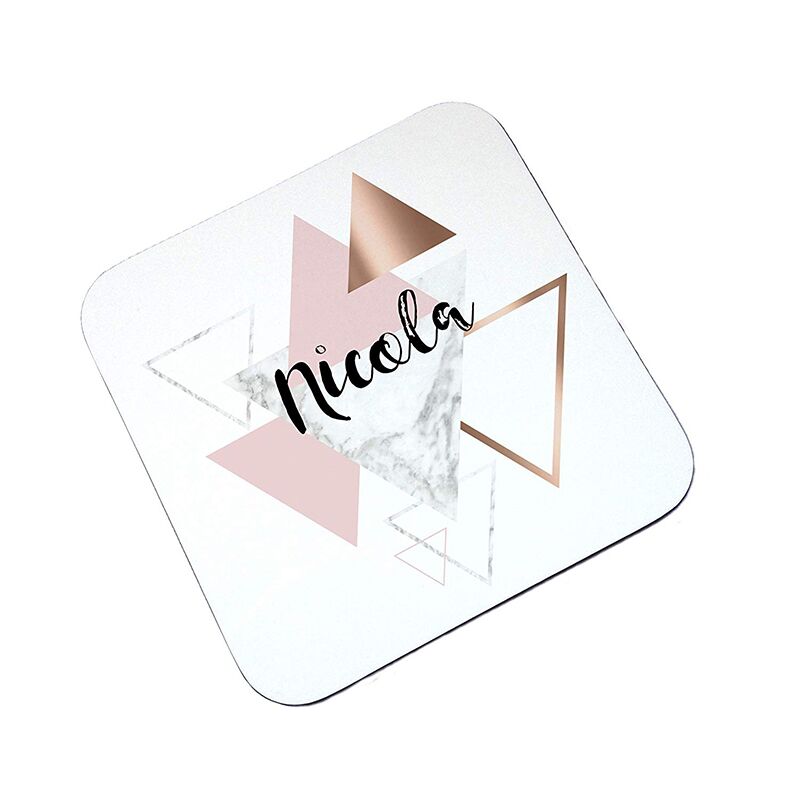WOODEN COASTER – 9.5x9.5CM | IDEAL FOR SUBLIMATION PRINTING | PERFECT FOR WOMEN’ - Image 1