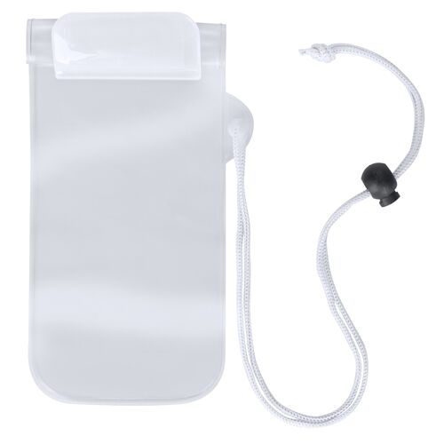 PVC BAG – 9.5x23CM | WATERPROOF DRY POUCH WITH SAFETY CLOSURE & NECK STRAP - Image 1