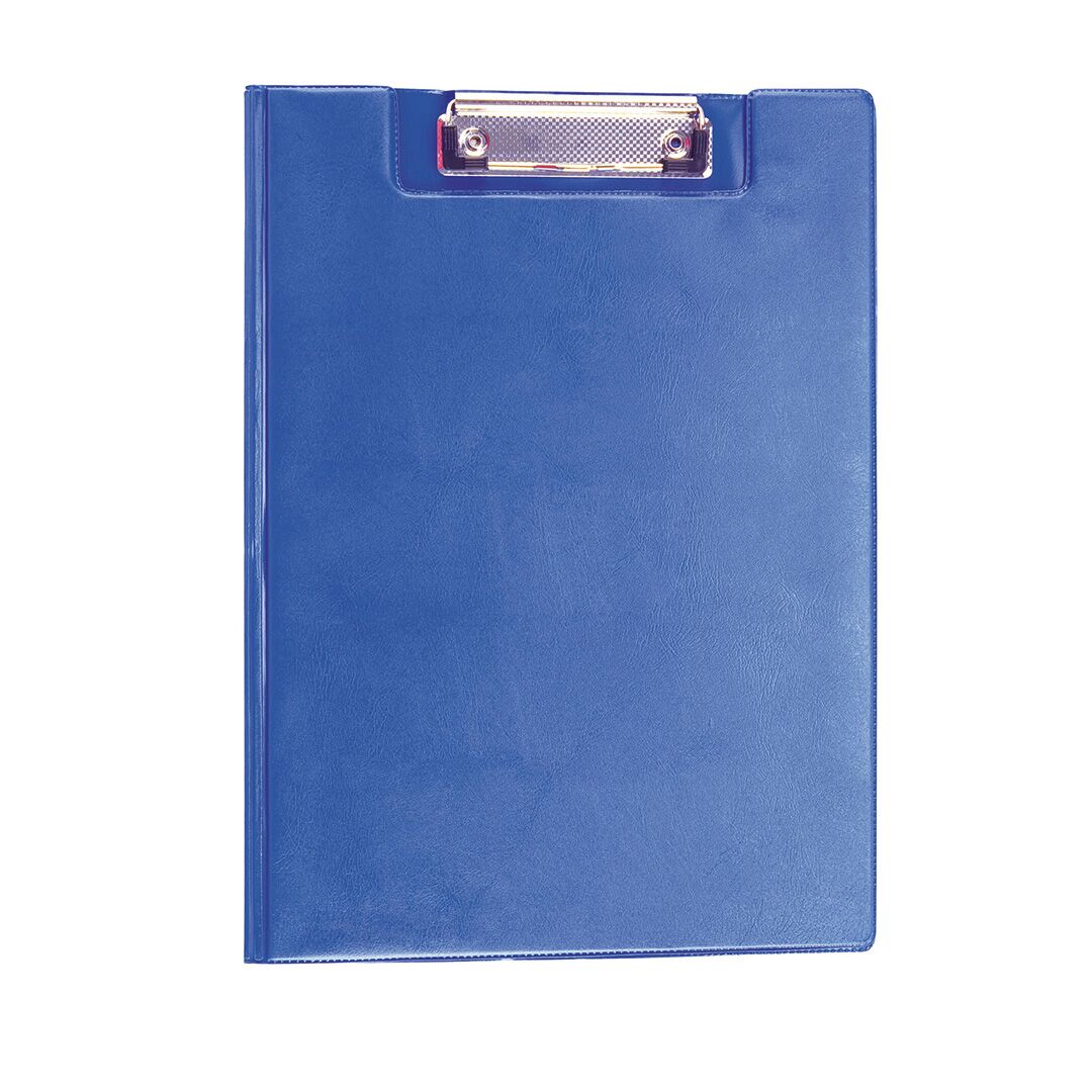 3774_1.jpg CLASSIC CLIP FOLDER – A4 SOFT PVC DOCUMENT HOLDER WITH TRANSPARENT POCKET - Image 1