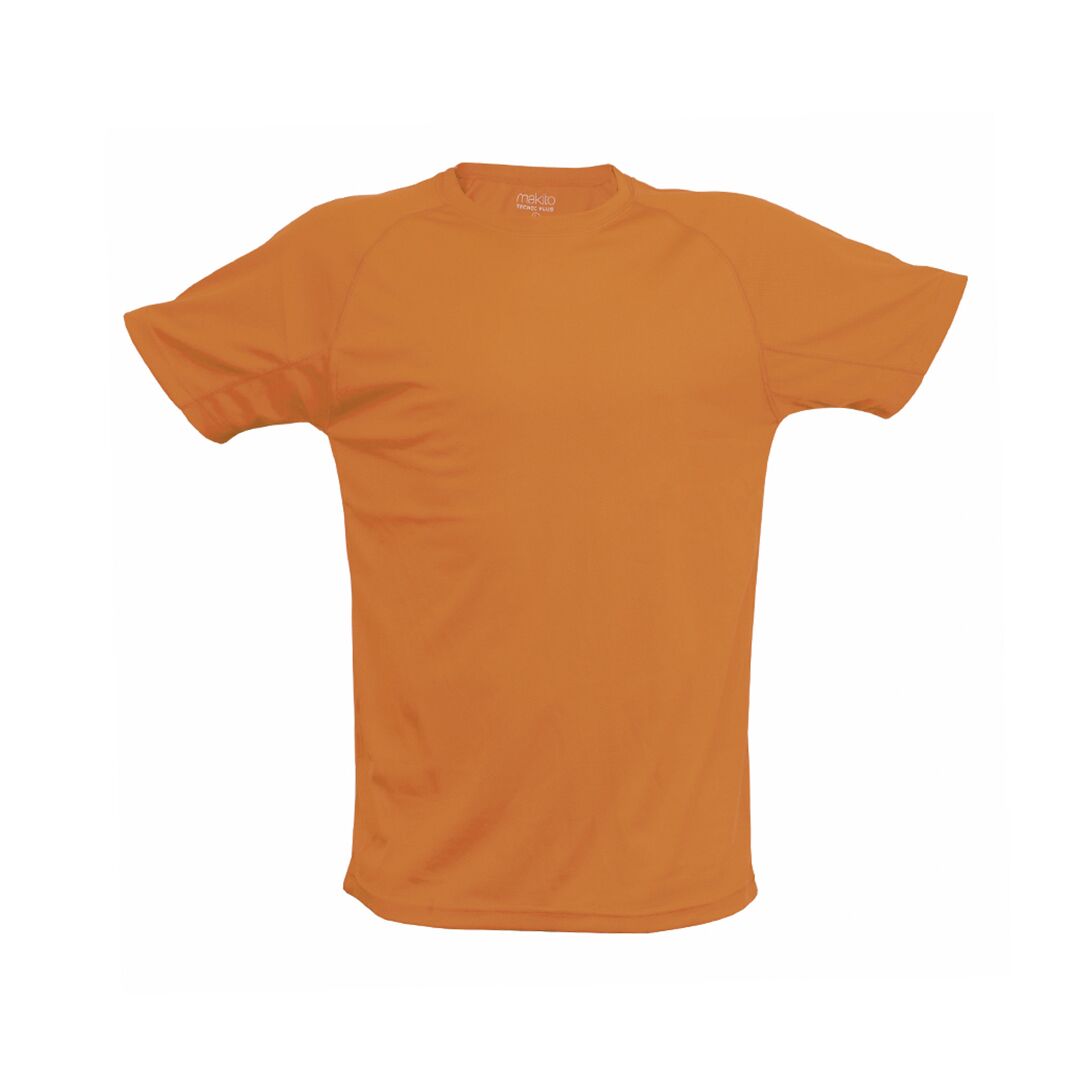 ORANGE FLUORO TECHNIC PLUS TEE | HIGH VISIBILITY | 100% POLYESTER - Image 1
