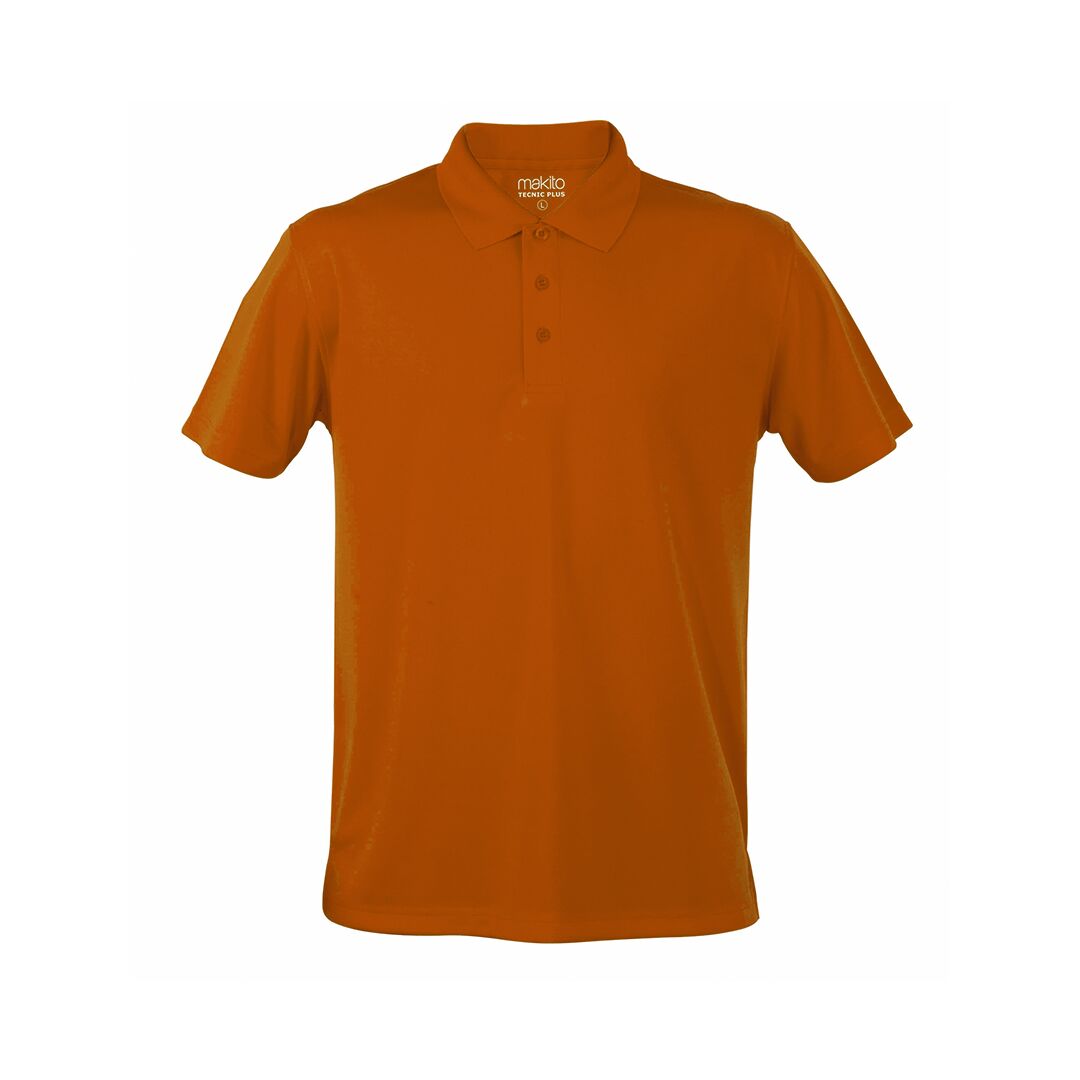ORANGE SPORTS POLO – BREATHABLE & LIGHTWEIGHT | CUSTOMIZABLE ACTIVEWEAR - Image 1