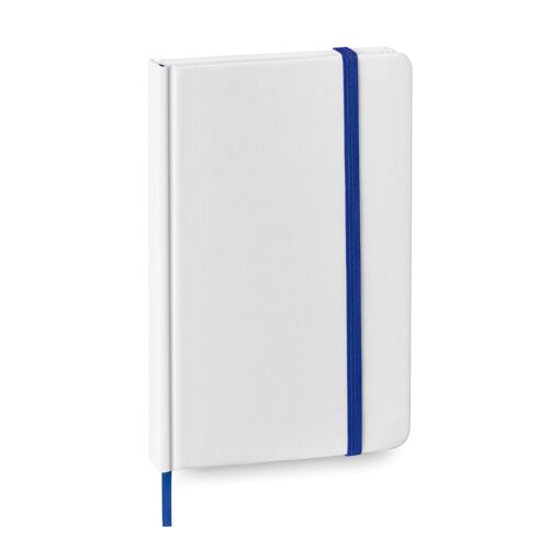 4342_1.jpg SOFT-TOUCH NOTEPAD WITH CUSTOMIZABLE WHITE COVER – 80 BLANK SHEETS | 9x14CM - Image 1
