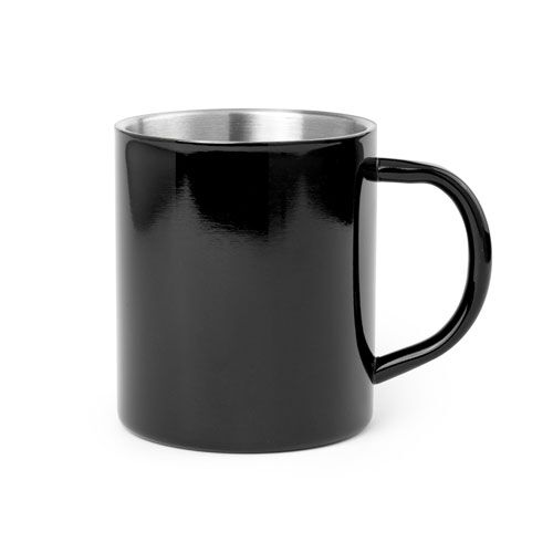 STAINLESS STEEL MUG – 280ML | GLOSSY BICOLOR DESIGN | GIFT BOX INCLUDED - Image 1