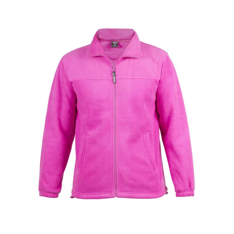 PINK FLEECE JACKET HIZAN – UNISEX POLAR FLEECE WITH SOFT COMFORT & BOLD STYLE - Image 1