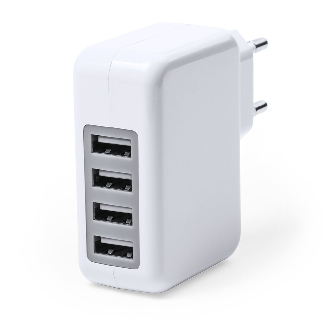 CHARGEMAX USB WALL CHARGER – 3100MA FAST CHARGING WHITE ADAPTER - Image 1