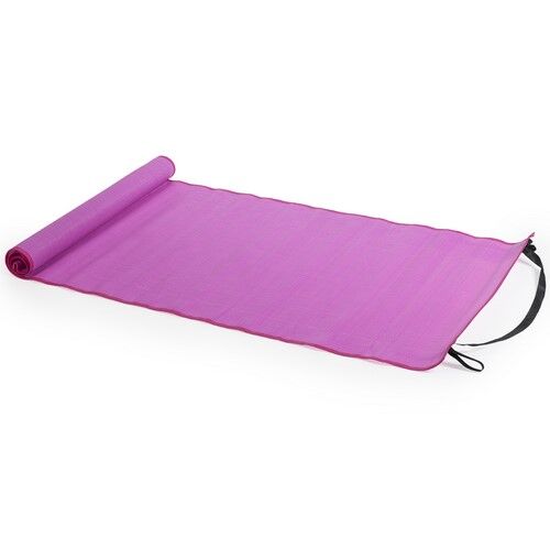 REIVEN FOLDING BEACH MAT – BRAIDED PP MAXI MAT WITH ELASTIC CLOSURES & HANDLE - Image 1