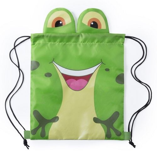 FROGFUN KIDS' BACKPACK – SOFT 210T POLYESTER DRAWSTRING BAG FOR CHILDREN - Image 1
