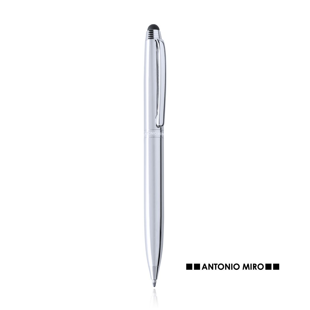 ANTONIO MIRO SILVER STYLUS BALLPOINT PEN – ELEGANT GRADUATION GIFT IN GIFT BOX - Image 1