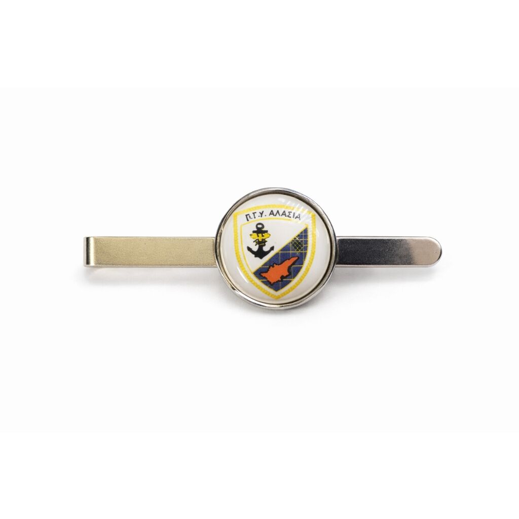 8HHE-00561H01 (1) CUSTOM ENGRAVED TIE BAR CLIP – 5CM METAL TIE CLIP WITH LOGO OR TEXT - Image 1