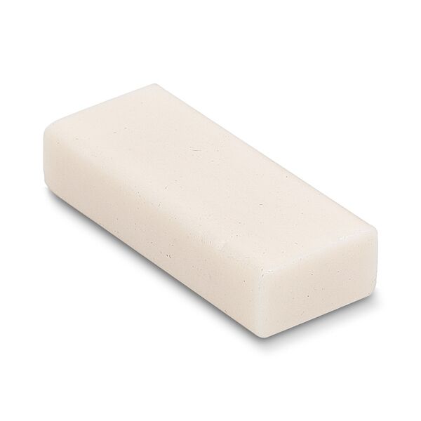 WHITE RUBBER ERASER 5.5 X 2.2 X 1.2CM - Image 1