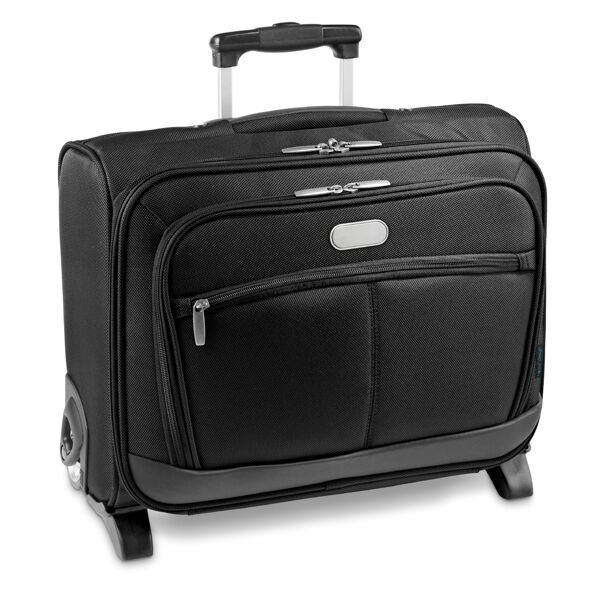 PROMOTION 15.6" LAPTOP TROLLEY – BUSINESS CASE WITH ID TAG & CUSTOM PLATE - Image 1