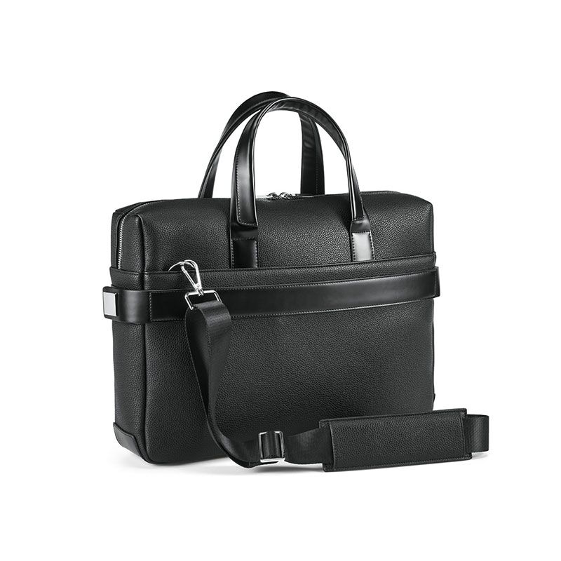 EMPIRE II 15.6" LEATHER BRIEFCASE – WITH TABLET POCKET & STRAP - Image 1