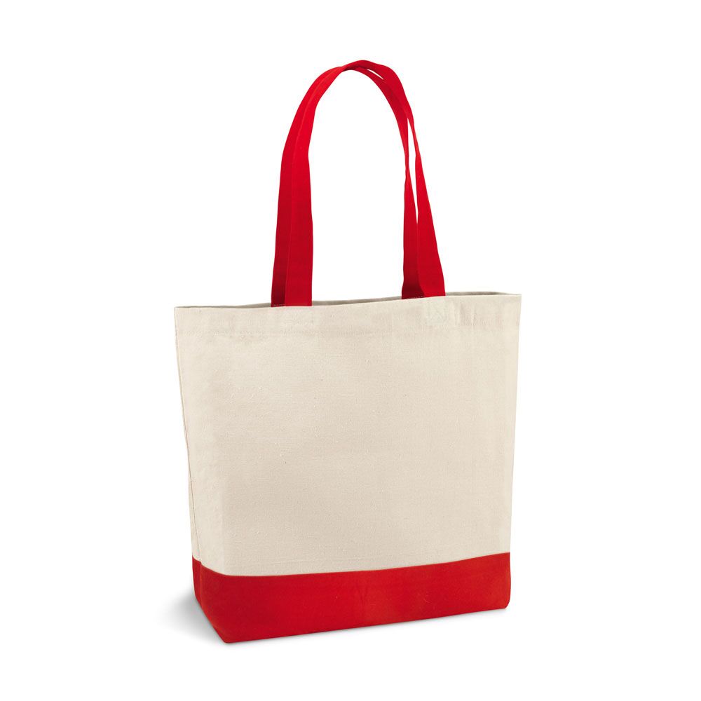 EDMONTON CANVAS TOTE BAG – 100% COTTON WITH INNER POCKET & LONG HANDLES - Image 1