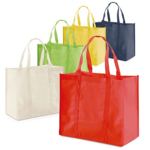 92843.jpg THERMO SEALED NON-WOVEN BAG 80g/m2 WITH 50CM HANDLES - Image 1