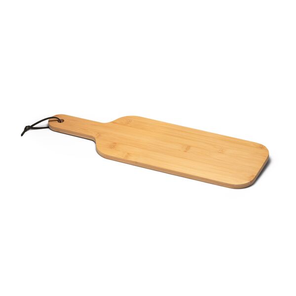 93831.jpg SERVEA BAMBOO SNACK TRAY – ECO-FRIENDLY CUTTING BOARD WITH HANGING STRING - Image 1
