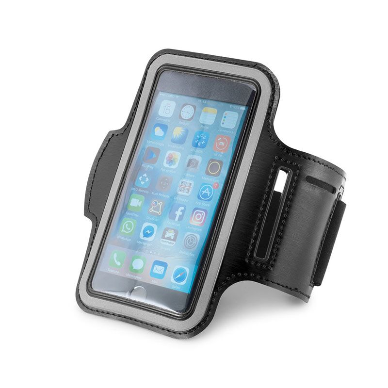 FITBAND 5" SMARTPHONE ARMBAND – ADJUSTABLE SPORTS ARMBAND WITH REFLECTIVE TRIM - Image 1