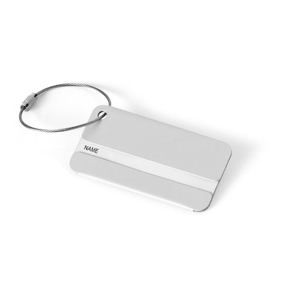 ID TAG ALUMINIUM IDEAL FOR LUGGAGE - Image 1