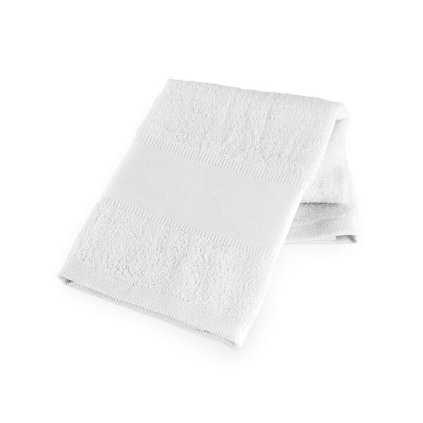 99963.jpg GEHRIG COTTON GYM SPORTS TOWEL – 430 G/M² WITH LARGE BRANDING STRIP (50 x 80 CM) - Image 1