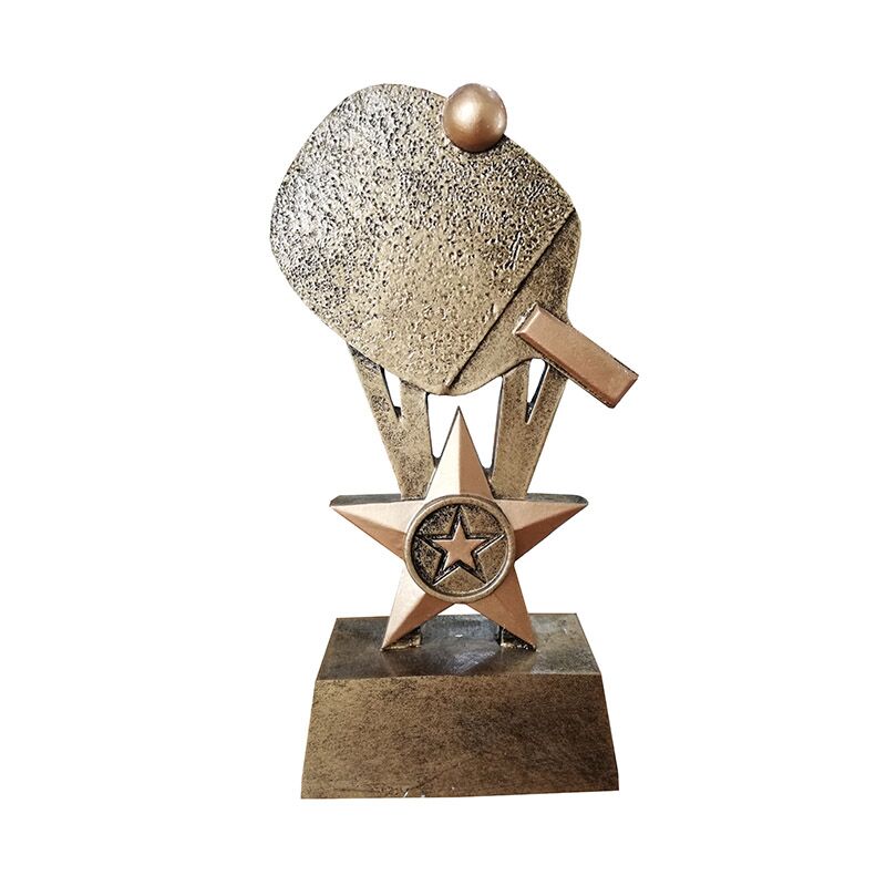 A1262B.jpg TABLE TENNIS TROPHY 18.5CM - Image 1