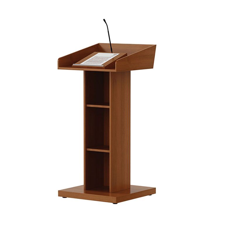 PRESTIGEWOOD WOODEN PODIUM – 63?120 CM WITH CUSTOM PRINTED PLATE INCLUDED - Image 1