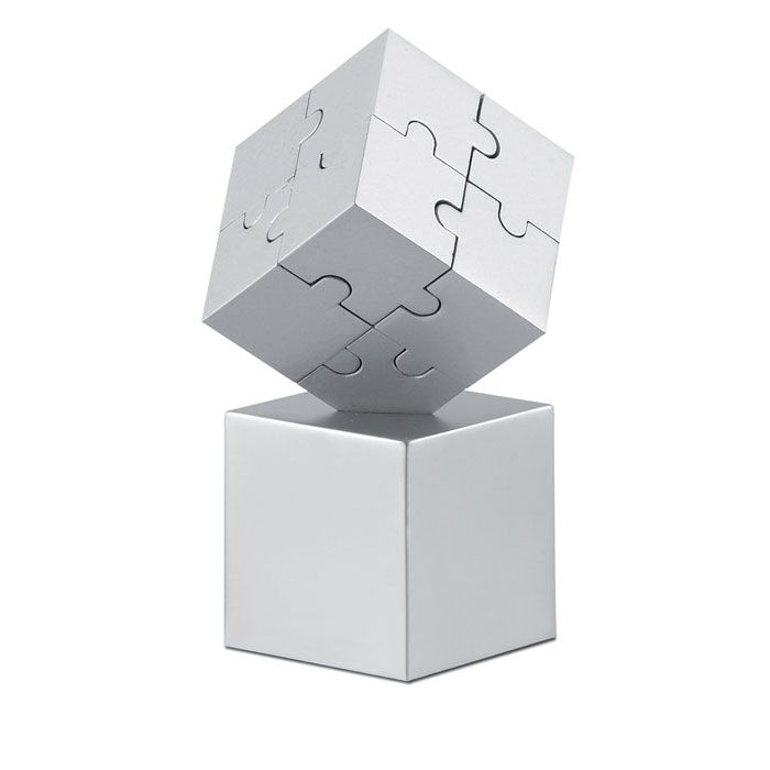 ACHIEVEMENT MAGNETIC PUZZLE AWARD & PAPERWEIGHT – 3D METAL DESK ACCESSORY - Image 1