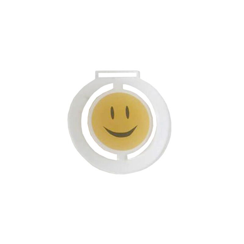 SMILEY FACE PLEXIGLASS MEDAL 7.5CM – FULL COLOR PRINTING INCLUDED - Image 1