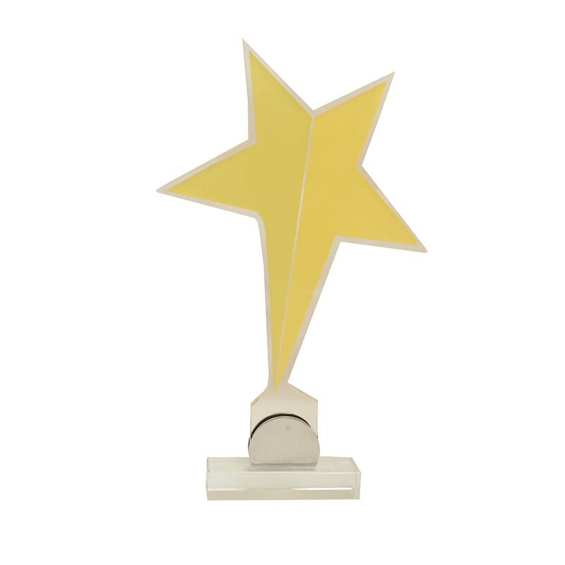 ARTISTIC STAR PLEXIGLASS AWARD 30CM – PRINTED PLATE INCLUDED - Image 1