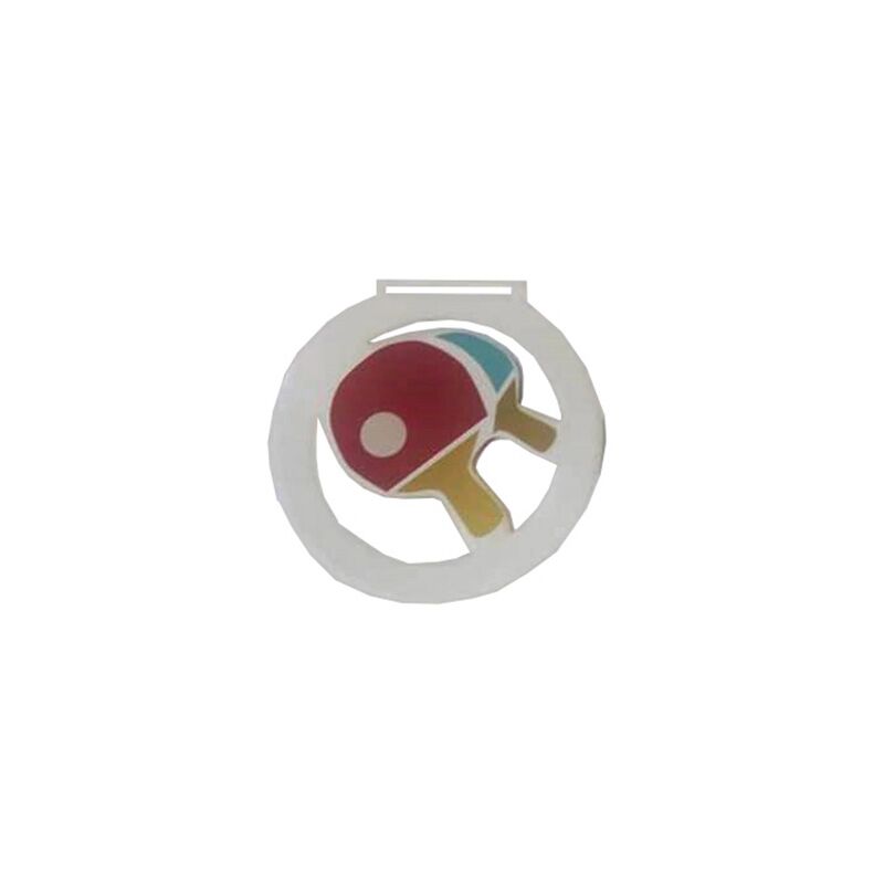 TABLE TENNIS PLEXIGLASS MEDAL - Image 1