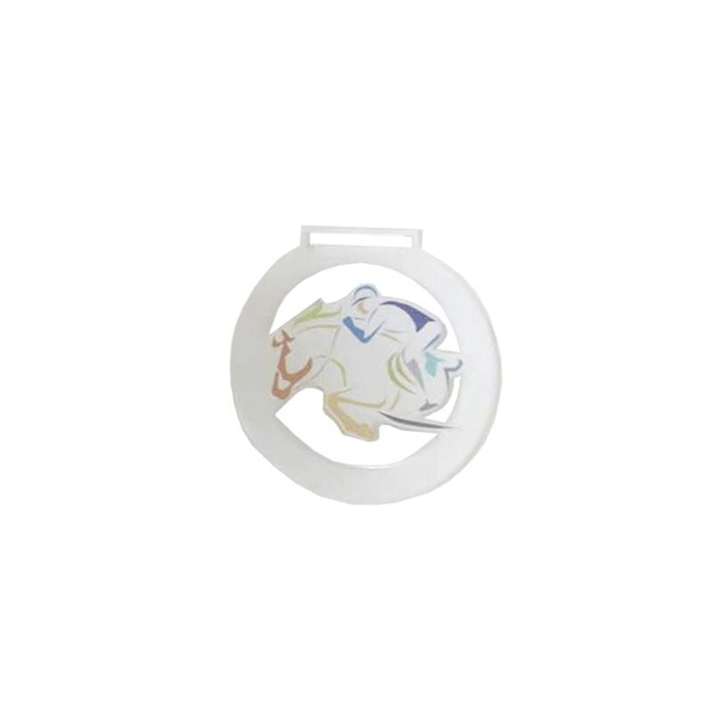 ART046-M-1.jpg RIDING PLEXIGLASS MEDAL 7.5CM - Image 1
