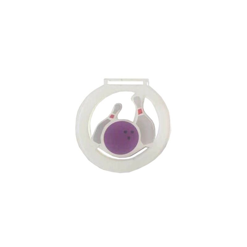 BOWLING PLEXIGLASS MEDAL - Image 1