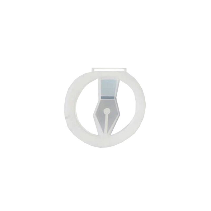 WRITER PLEXIGLASS MEDAL 7.5CM - Image 1