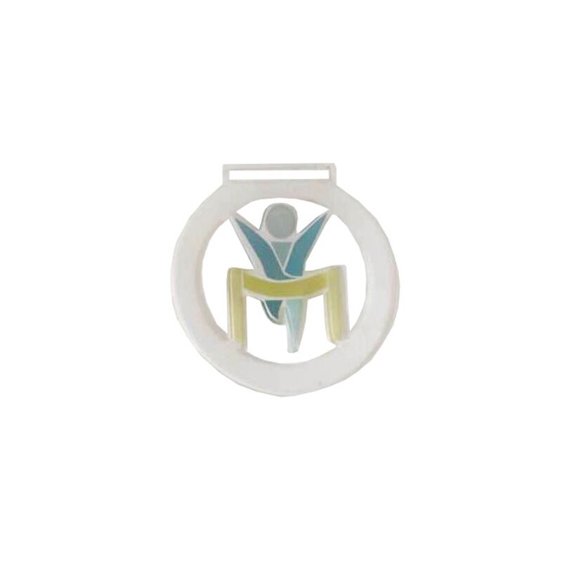 ART054-M-1.jpg RUNNER PLEXIGLASS MEDAL (INCLUDED PRINTING) - Image 1